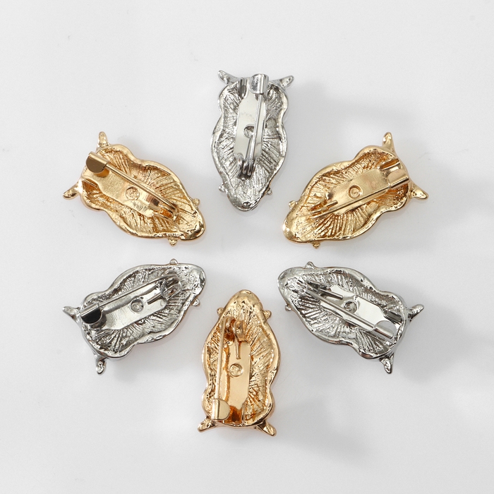 Брошь &laquo;Сова&raquo; мини, цвет МИКС (неделимая фасовка 12 шт., цена за шт.)