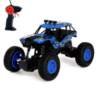 Джип радиоуправляемый &laquo;Кросс&raquo;, работает от батареек, цвет синий