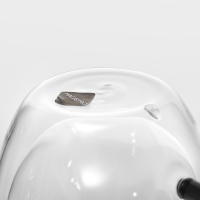 Чашка стеклянная с двойными стенками Magistro &laquo;Адель&raquo;, 200 мл, цвет чёрный