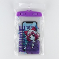 Чехол на телефон водонепроницаемый &laquo;Аниме&raquo;, 12 х 21 см