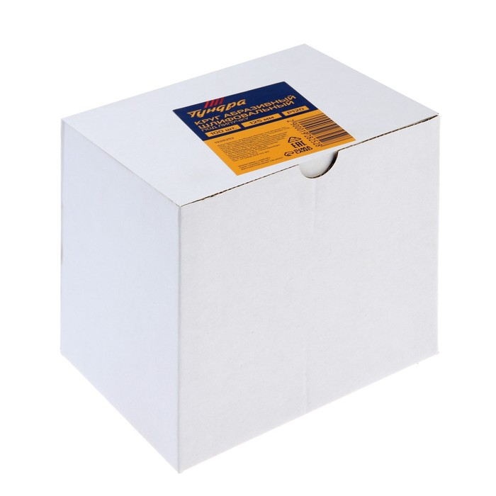 Круг абразивный шлифовальный под "липучку" ТУНДРА, 125 мм, Р120, 100 шт.