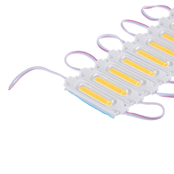 Светодиодный модуль SMD5730, 2 Вт, COB , 190 Lm, IP65, 3000К , 12 V Т-БЕЛЫЙ, набор 20 шт.