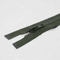 Молния &laquo;Трактор&raquo;, №8, разъёмная, замок автомат, 100 см, цвет хаки, цена за 1 штуку