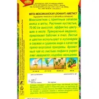 Семена Мята мексиканская Аметист, Ц/П,0,05 г