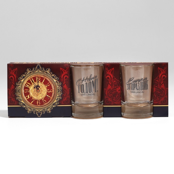Подарочный набор стопок Дорого внимание &laquo;Новогодняя сказка&raquo;, 3 шт х 50 мл