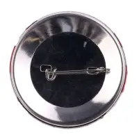 Значок закатной школьный &laquo;Дежурный&raquo;,триколор, d= 56 мм.