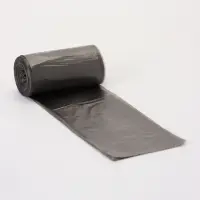 Мешки для мусора в рулоне 60 л, черные, ПНД, 9 мкм, 50 шт