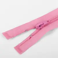 Молния &laquo;Спираль&raquo;, №5, разъёмная, замок автомат, 60 см, розовая