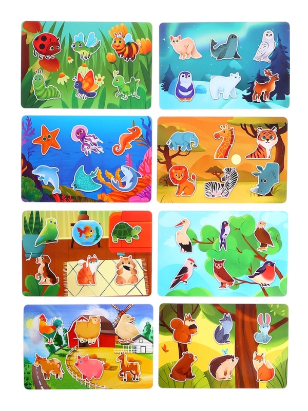 Развивающий набор "Магнитное лото"