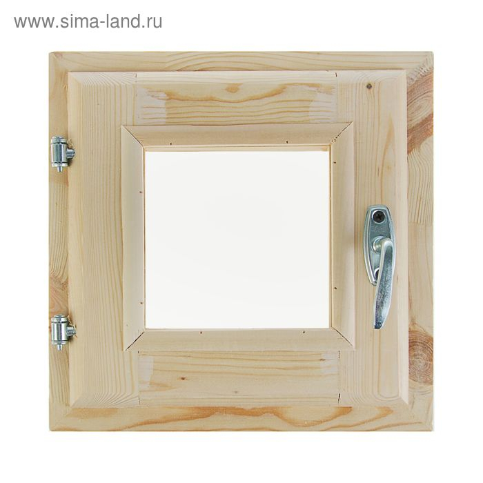 Окно, 30&times;30см, двойное стекло ХВОЯ