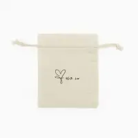 Мешочек подарочный &laquo;Нежность лён&raquo;, 10&times;12 см, бежевый