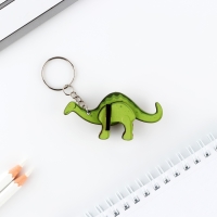 Брелок для ключей деревянный конструктор &laquo;Динозавр&raquo; 6.9 х 4 см