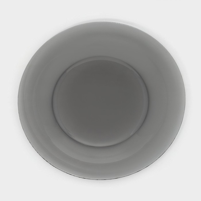 Тарелка обеденная стеклянная &laquo;Симпатия&raquo;, d=25 см