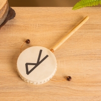 Сувенирный музыкальный инструмент Клон Тонг "Райдо" 30 см, МИКС