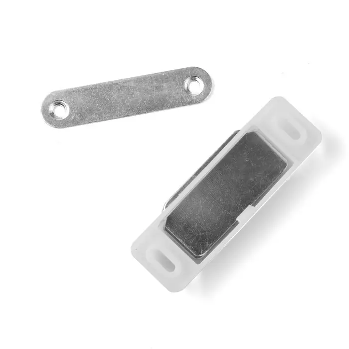 Магнит мебельный M003P, 72х13 большой, прозрачный