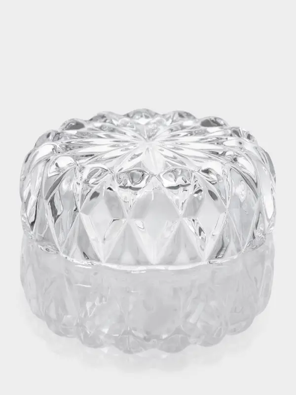 Емкость для сервировки "Париж" 8х8 см, прозрачная