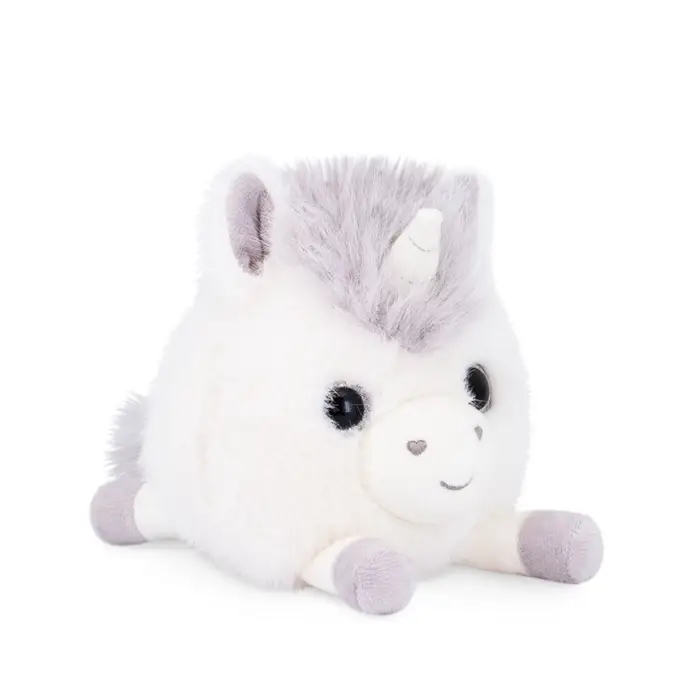 Мягкая игрушка "Единорог Лошарик", 12 см, серый 2629/12B