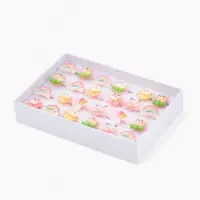 Кольцо &laquo;Выбражулька&raquo; мишка, заяц, форма МИКС, цветное, безразмерное