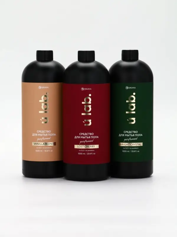 Средство для мытья пола парфюмированное, аромат Lost Cherry, 1000 мл, ULAB