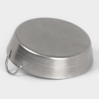 Кастрюля без крышки 12,3х3,3см, 300 мл, 304 сталь