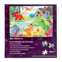 Glow in the dark puzzle(with UV lantern)