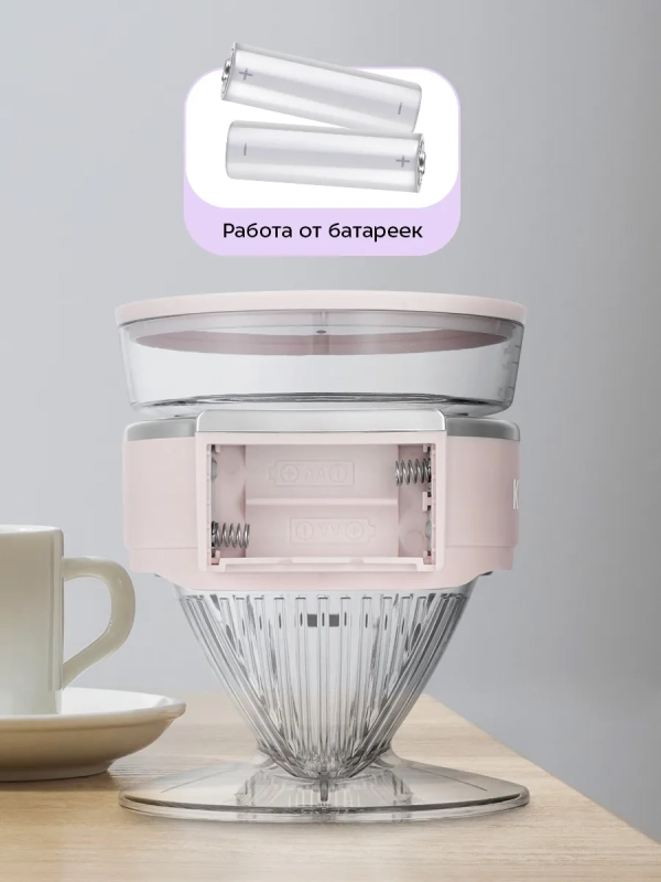 Портативная кофеварка-пуровер КТ-7571 - 0.25 л