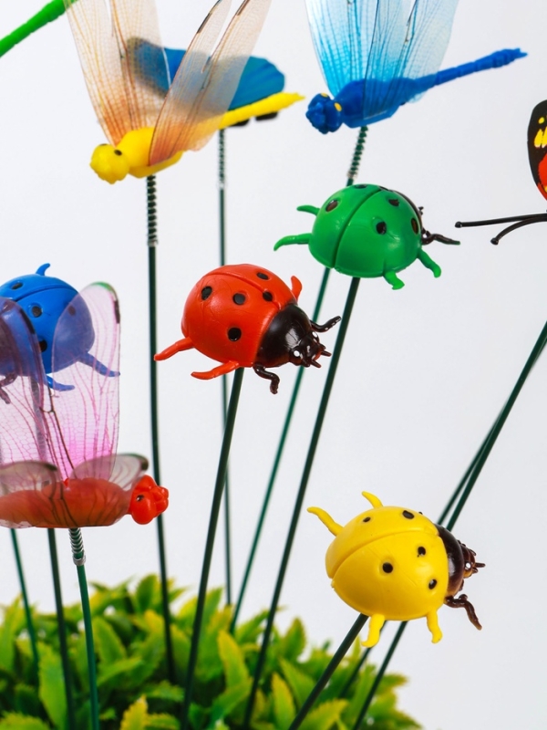 Набор штекеров "Летние друзья" в наборе 5/5/5 шт, 9/4/2,5см