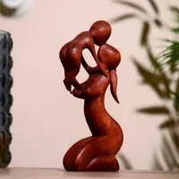 Сувенир дерево "Счастье в руках" 20х9х2,5 см