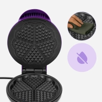 Вафельница электрическая для венских вафель КТ-5610 1000 Вт