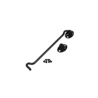 Крючок ветровой LOCKLAND KV001, L=200 мм, нержа, цвет черный, 2 шт