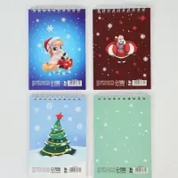 Блокнот А6 &laquo;Волшебного праздника&raquo;, 40 л мягкая обложка, на гребне МИКС