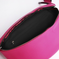 Сумка кросс-боди на молнии, цвет фуксия