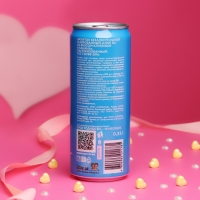 Вода газированная Love is, с клубникой и бананом, 330 мл