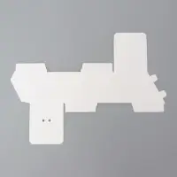 Коробка для конфеты, пирожные с лентой, 10&times;7&times;7.4 см