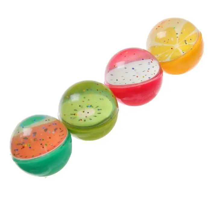 Мяч каучуковый &laquo;Фрукты&raquo;, 3,2 см, виды МИКС