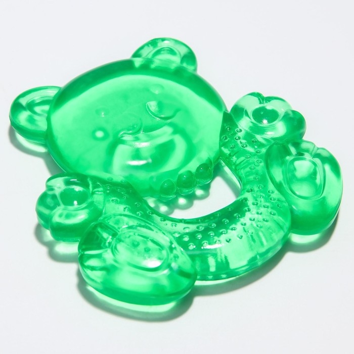 Прорезыватель охлаждающий с водой &laquo;Милый мишка&raquo;, цвет МИКС, Крошка Я