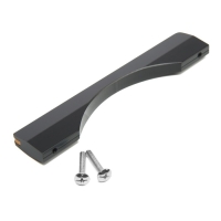 Ручка-скоба CAPPIO RSC032, м/о 160 мм, цвет черно-золотой