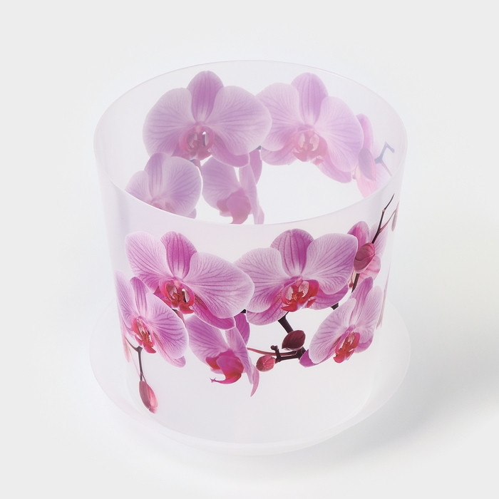 Горшок для орхидей с поддоном &laquo;Деко&raquo;, 2,4 л