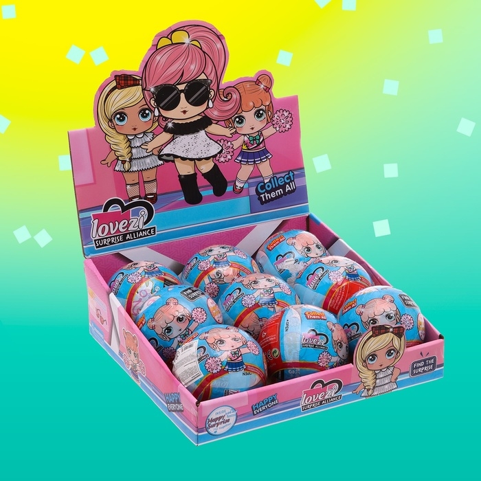 Игрушка-сюрприз &laquo;Модная крошка&raquo; в шаре, МИКС