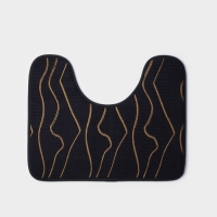 Коврики для ванной и туалета Доляна Lightning, 2 шт: 40&times;50 см, 50&times;80 см