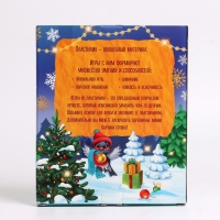 Новогодние пластилиновые картинки &laquo;Новый год! Снегирь&raquo;