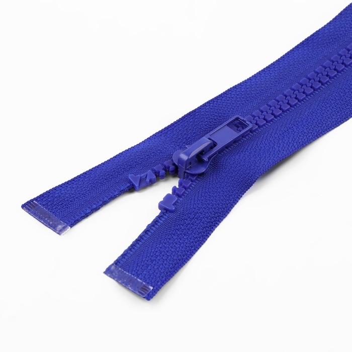 Молния &laquo;Трактор&raquo;, №5, разъёмная, замок автомат, 80 см, цвет электрик, цена за 1 штуку