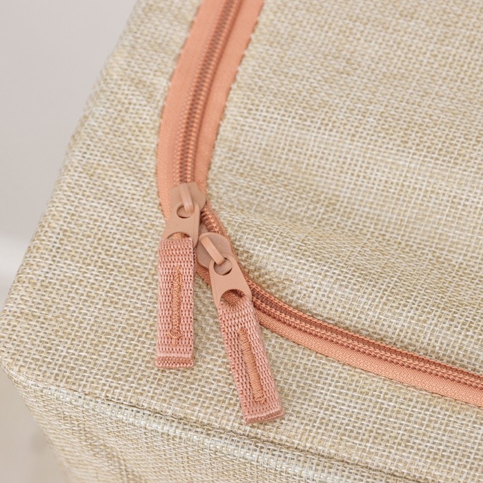 Кофр для хранения вещей &laquo;Моне&raquo;, 39&times;29&times;20 см, цвет бежевый