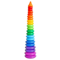 Пирамидка &laquo;Гигант&raquo;, 20 колец с конусом