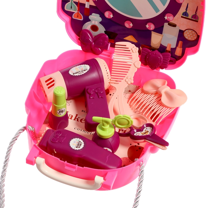 Игровой набор парикмахера &laquo;Юный стилист&raquo;, в чемодане