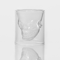 Стакан с двойными стенками Magistro &laquo;Череп&raquo;, 250 мл, 9&times;10 см