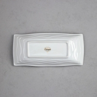 Тарелка для пасты &laquo;Макароны&raquo;, 800 мл, фарфор, Иран