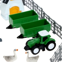 Парковка &laquo;Ферма&raquo;, амбар, вольеры, транспорт, животные