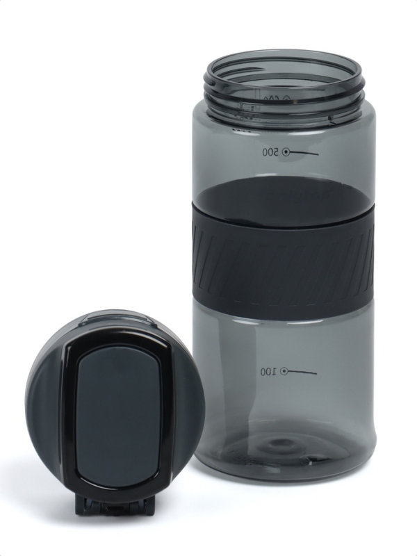 Бутылка для воды Onlytop, 650 мл, цвет черный