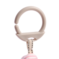 Развивающая погремушка-подвеска &laquo;Заяц&raquo;, цвет розовый